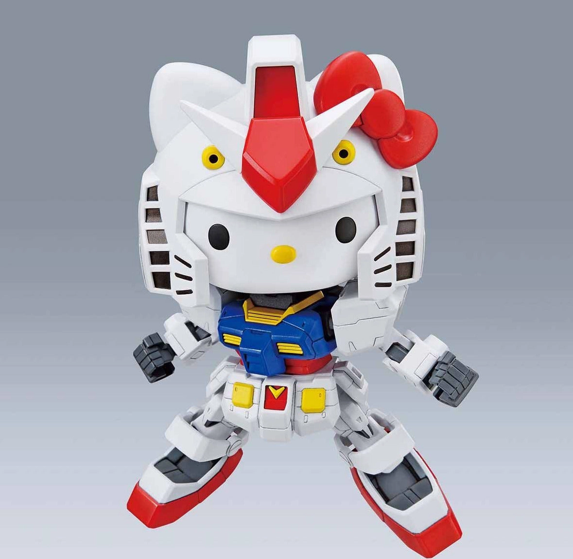 Movie Statue Rare Find Gundam SD EX-Standard Hello Kitty and RX-78-2 Gundam Set Model Kit