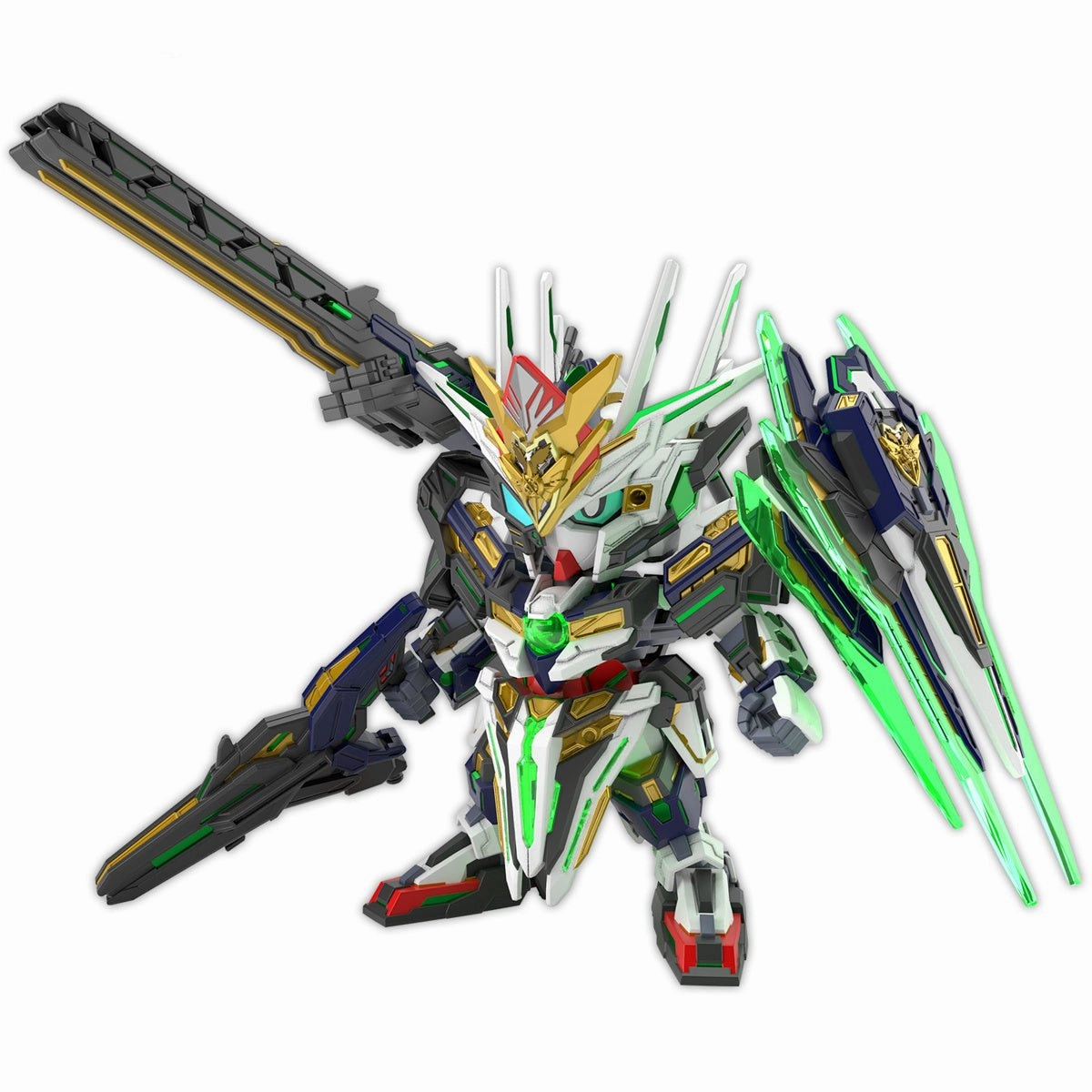 Collectible Statue People Sculpture Gundam SDW #38 SD Gundam World Heroes Captain Qan[T] GF Model Kit