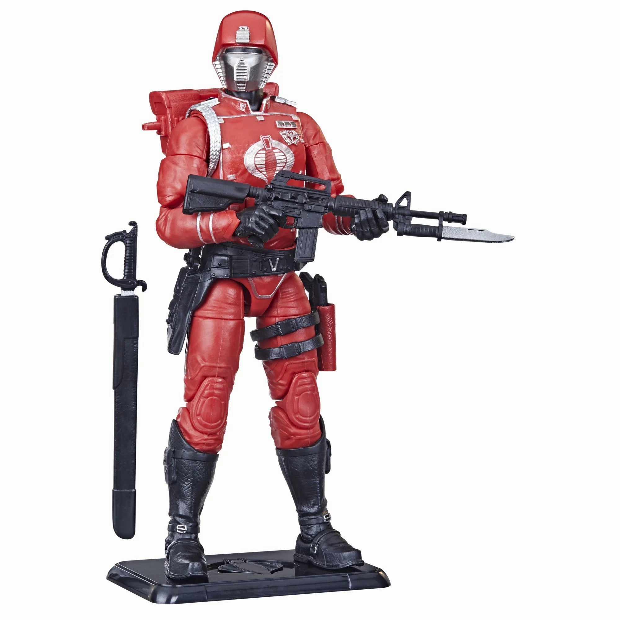 Hasbro G.I. Joe Classified Retro Crimson Guard Exclusive Action Figure VR Experience Mid Century