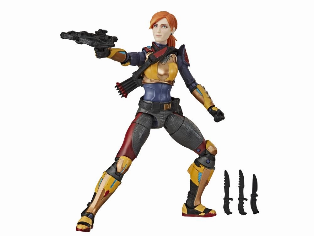 Premium Model Display Figure Hasbro G.I. Joe Classified Series #05 Scarlett Action Figure