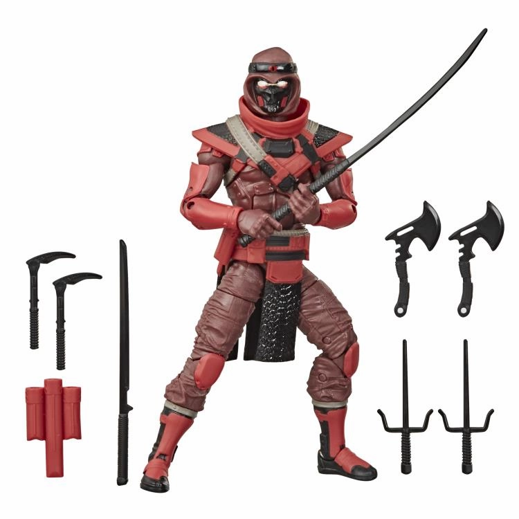 Hasbro G.I. Joe Classified Series #08 Red Ninja Action Figure High End