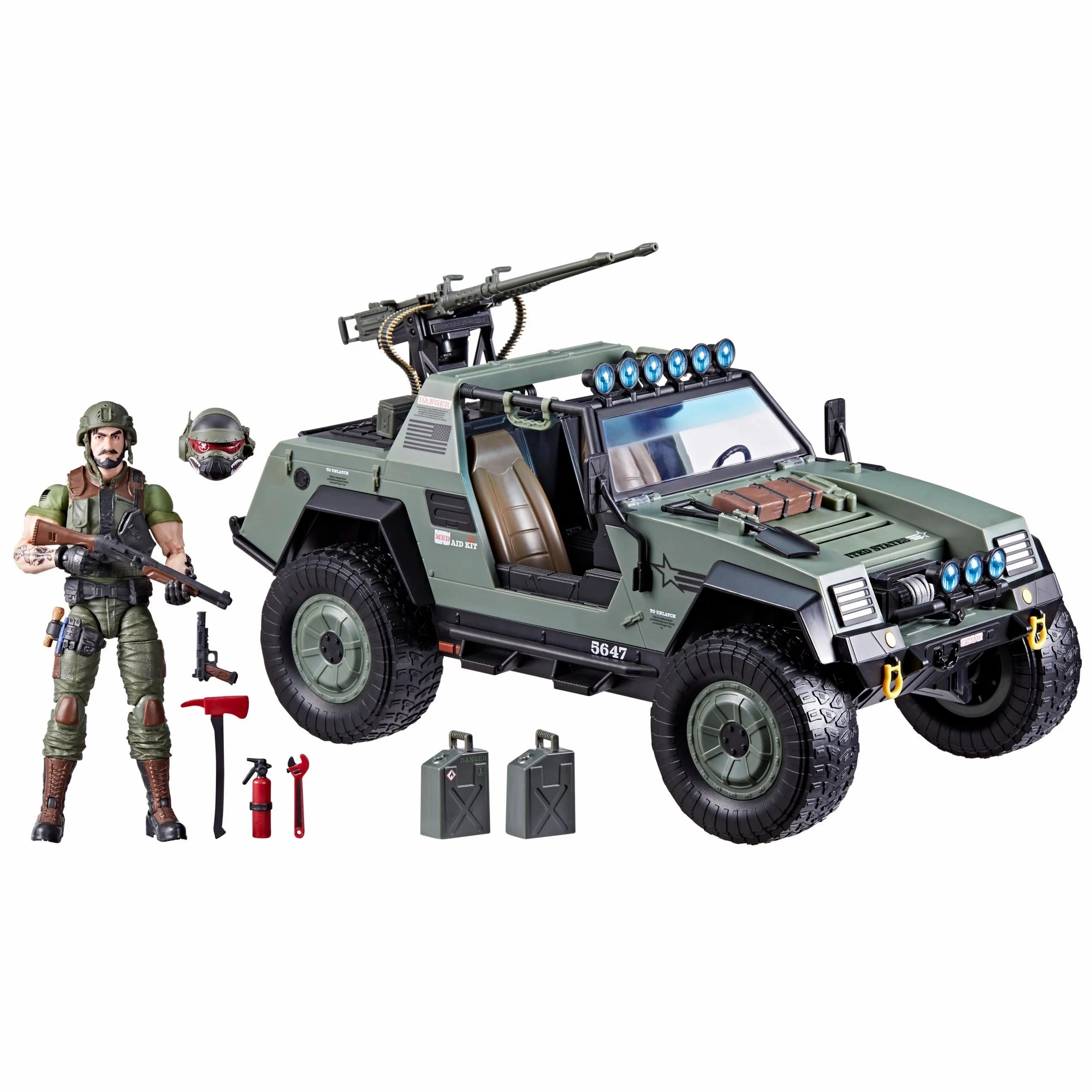 Hasbro G.I. Joe Classified Series #112 Clutch with VAMP (Multi-Purpose Attack Vehicle) Vehicle and Action Figure Decorative Accent