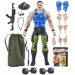 Animation Character Poseable Collectible Hasbro G.I. Joe Classified Series #129 Mad Marauders Sgt Slaughter Action Figure