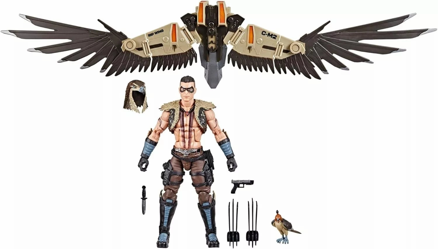 Hasbro G.I. Joe Classified Series #139 Cobra CHIP "Raptor" Talon and General Ledger Action Figure Classical Statue