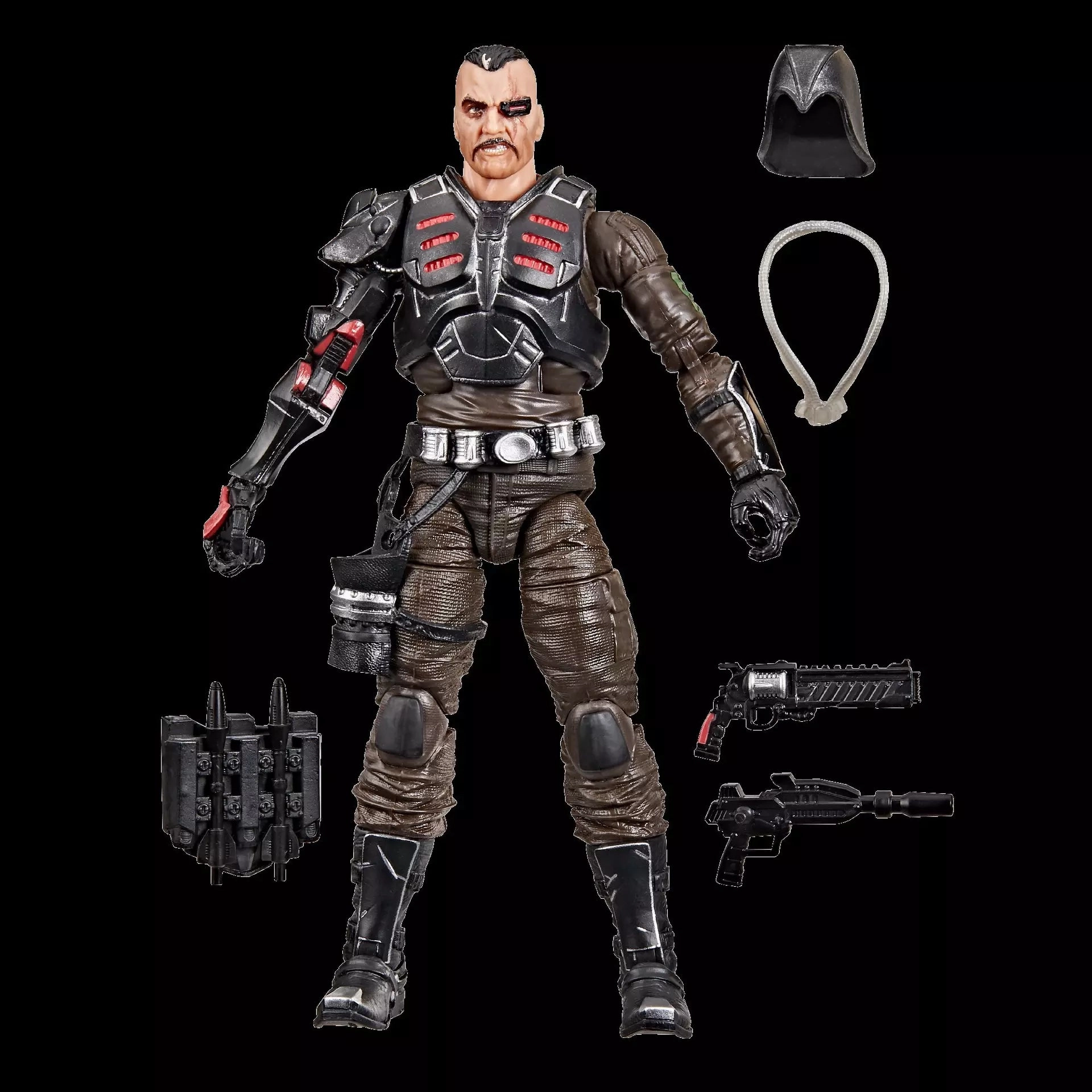 Hasbro G.I. Joe Classified Series #166 Major Bludd Action Figure Modular Design Abstract Form