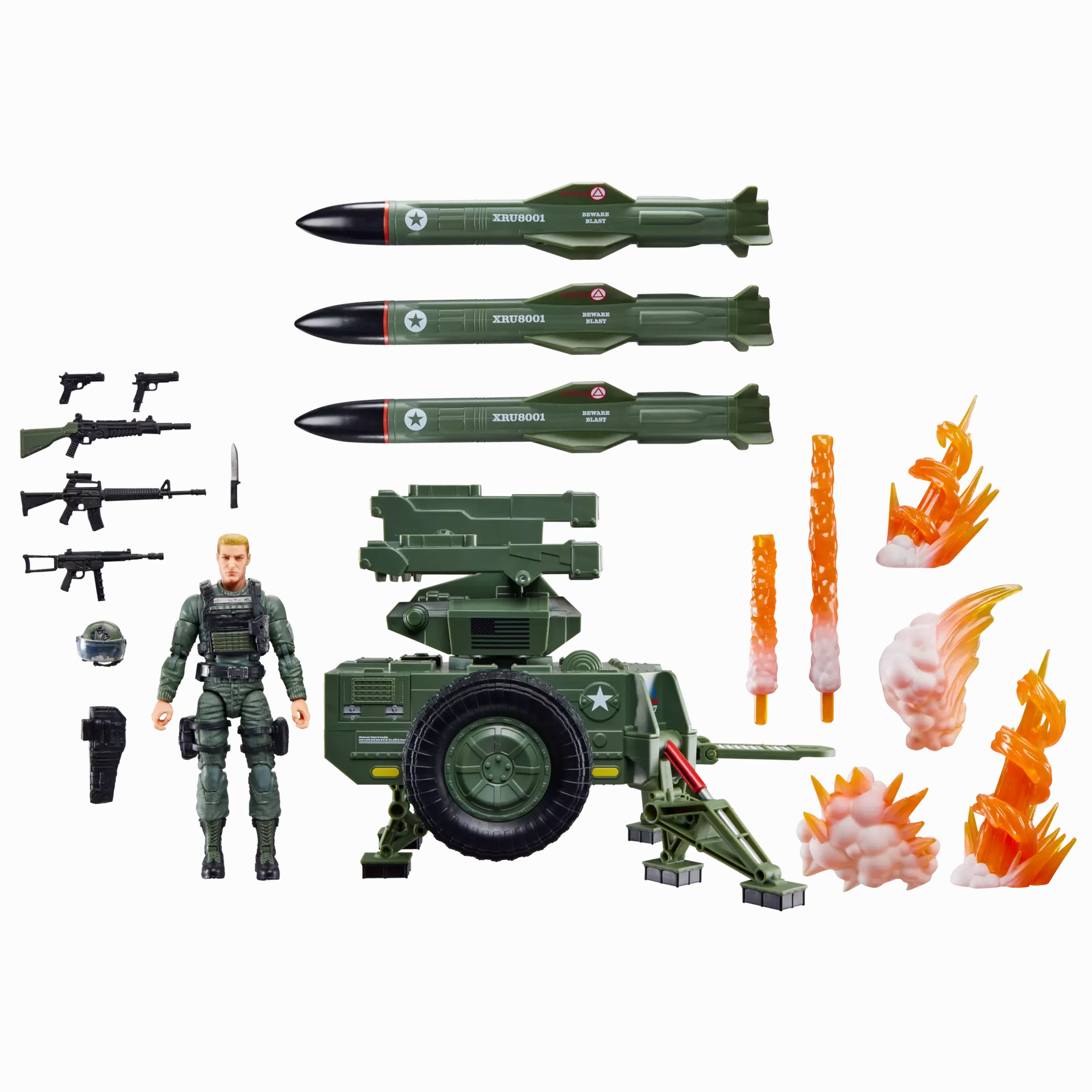 Crystal Figure Rarity Value Hasbro G.I. Joe Classified Series #182 Clayton "Hawk" Abernathy with M.M.S. (Mobile Missile System) Action Figure