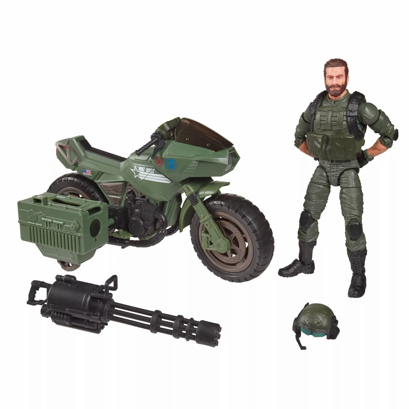 Collector's Club Hasbro G.I. Joe Classified Series #29 Alvin "Breaker" Kibbey with RAM Cycle Action Figure
