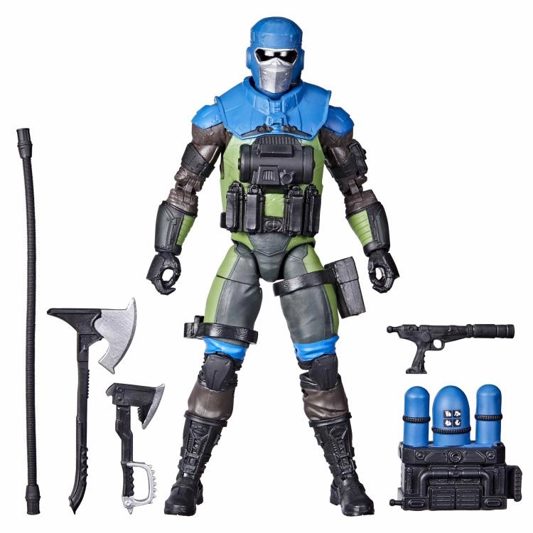 Hasbro G.I. Joe Classified Series #58 Mad Marauders Gabriel "Barbecue" Kelly Action Figure Superhero Pose Cat Figurine