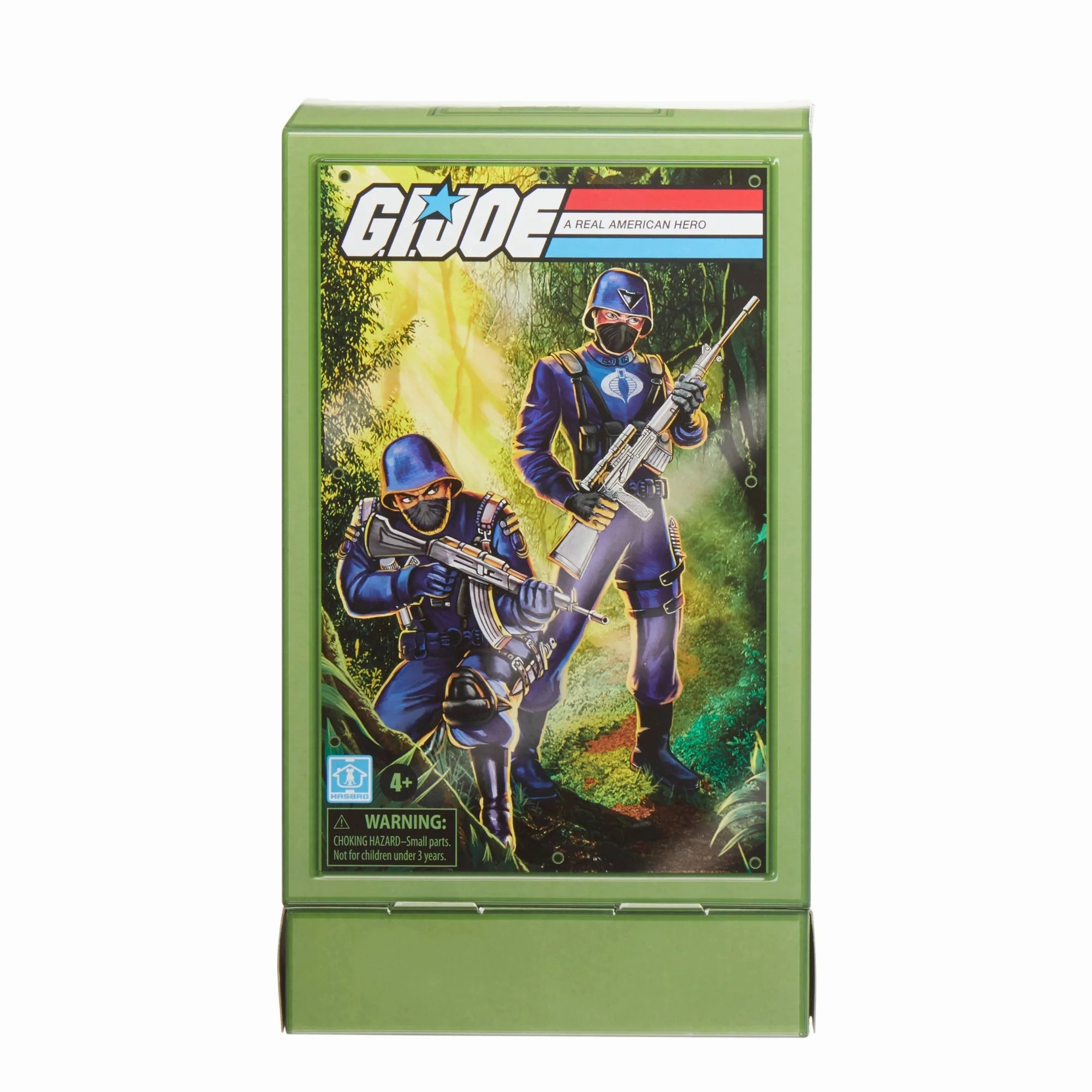 Hobby Kit Victorian Style Hasbro Retro G.I. Joe Cobra Officer and Cobra Trooper 2 Pack Collection Action Figure