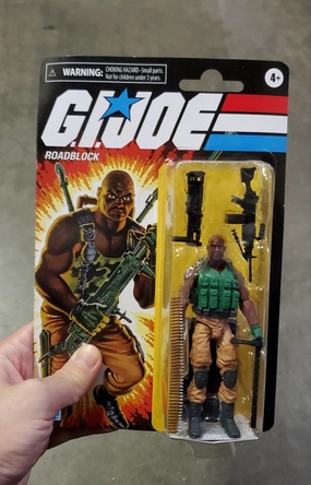 Hasbro Retro G.I. Joe Roadblock Walmart Exclusive Action Figure Domestic Pet Niche Interest
