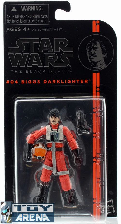 Hasbro Star Wars Black Series #04 Biggs Darklighter 3.75 Inch Figure Fish Model Horror Monster