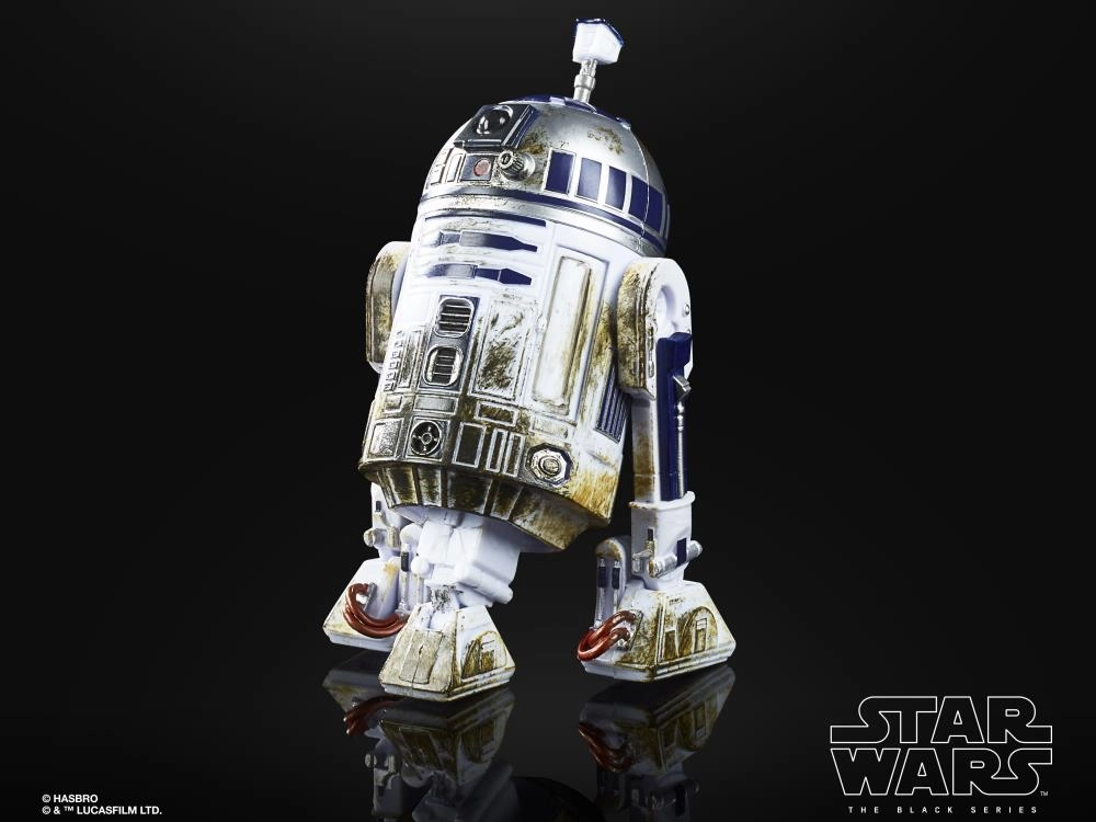 Hasbro Star Wars Black Series 40th Anniversary Empire Strikes Back Artoo-detoo (R2-D2 Dagobah) 6 Inch Action Figure Cartoon Figure Porcelain Doll