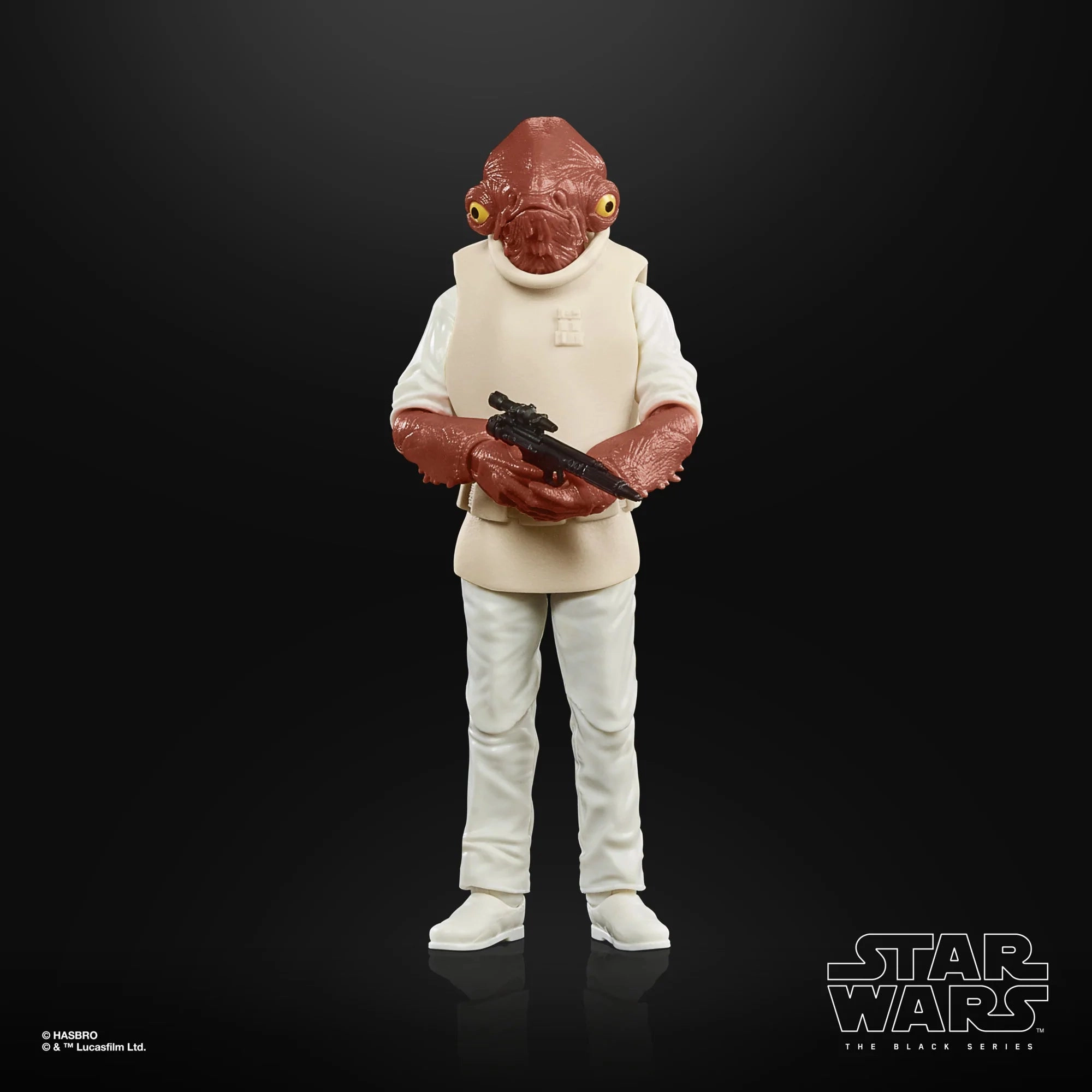 Message Option Gaming Statue Hasbro Star Wars Black Series 40th Anniversary Return of the Jedi Admiral Ackbar 6 Inch Action Figure