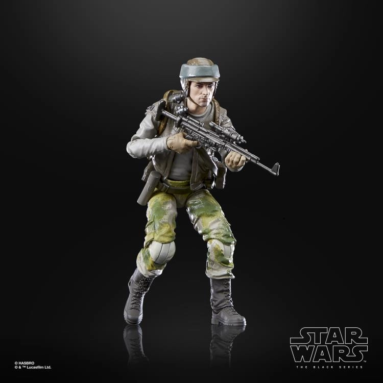 Hasbro Star Wars Black Series 40th Anniversary Return of the Jedi Rebel Commando 6 Inch Action Figure Underground Scene