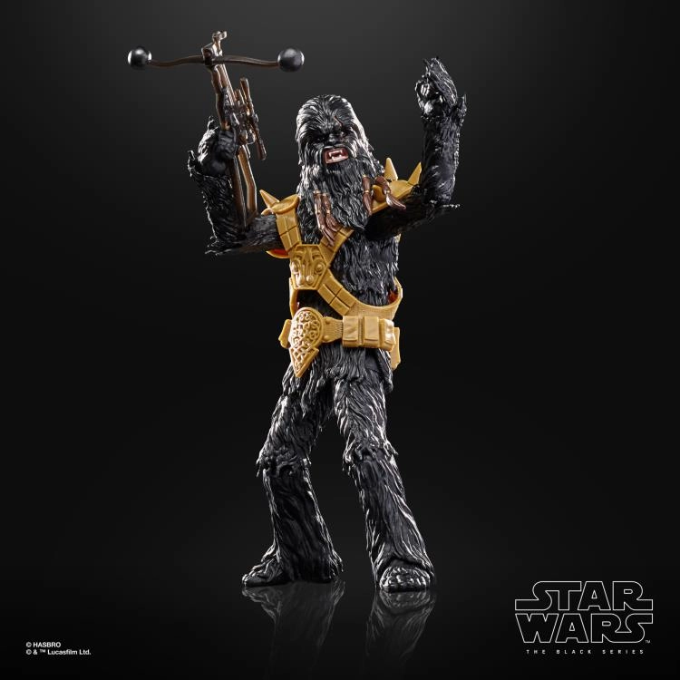Hasbro Star Wars Black Series 50th Anniversary Legends Black Krrsantan (Comic) 6 Inch Action Figure Heroic Statue