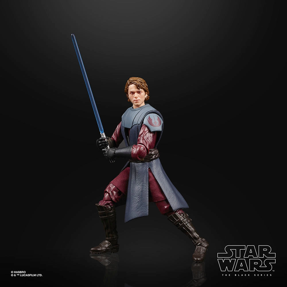 Hasbro Star Wars Black Series 50th Anniversary The Clone Wars Anakin Skywalker 6 Inch Action Figure Ancient God Detailed Model