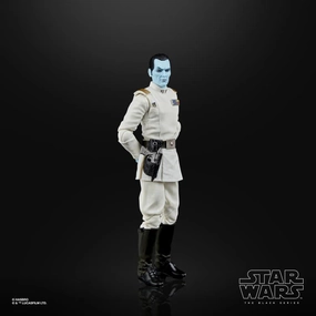 Hasbro Star Wars Black Series Archive Collection Grand Admiral Thrawn (Rebels) 6 Inch Action Figure Arctic Animal