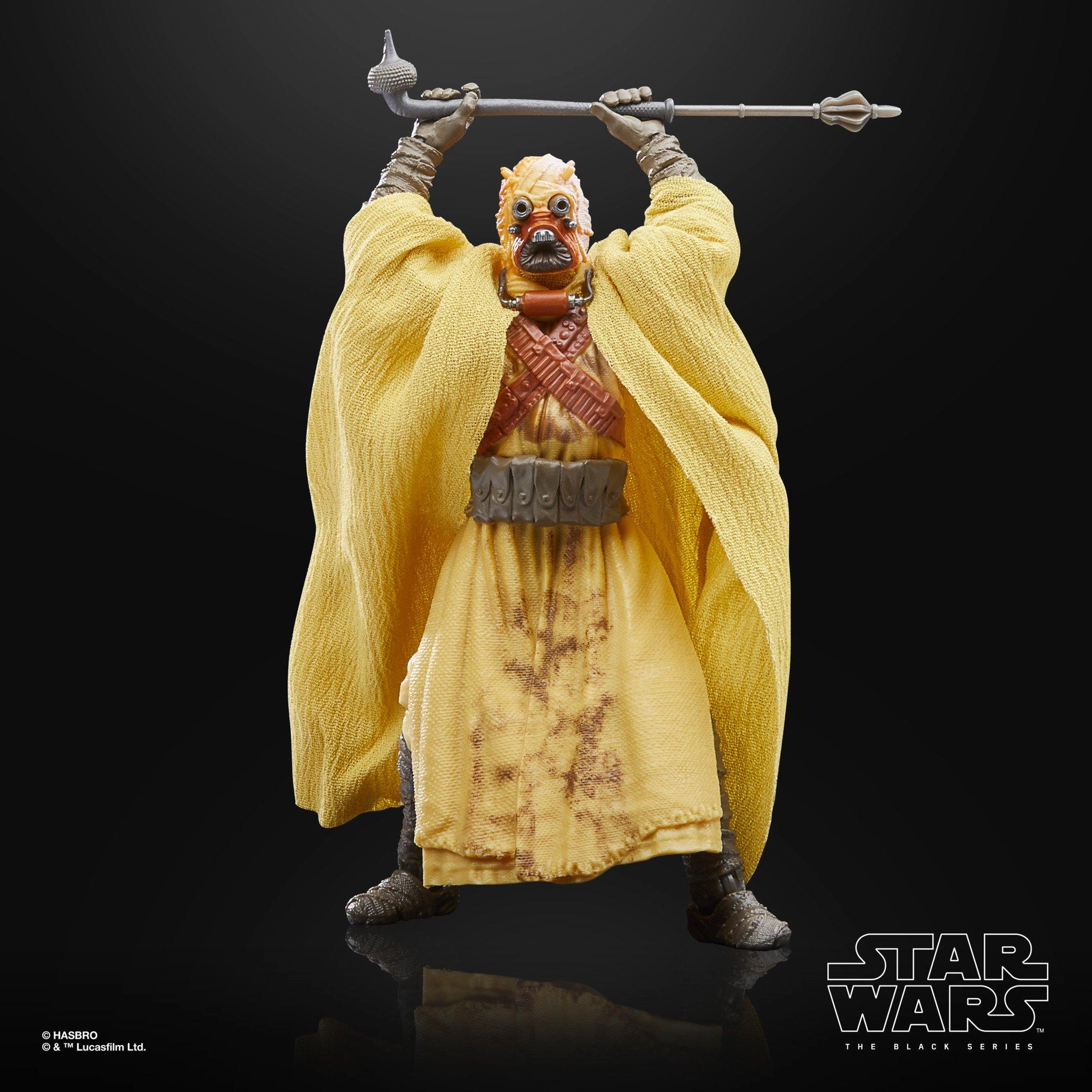 Hasbro Star Wars Black Series Credit Collection Tusken Raider (The Mandalorian) F5542 6 Inch Action Figure Non toxic