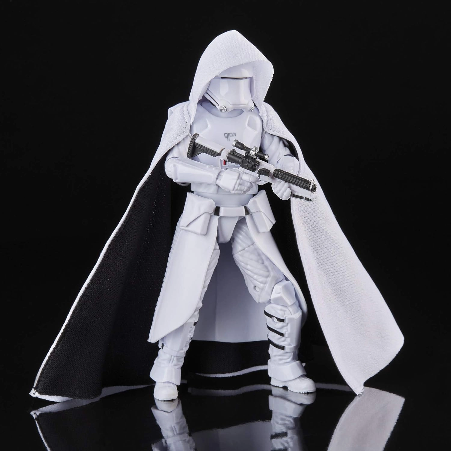 Hasbro Star Wars Black Series First Order Elite Snowtrooper Exclusive 6 Inch Action Figure Artistic Sculpture Gift Bundle