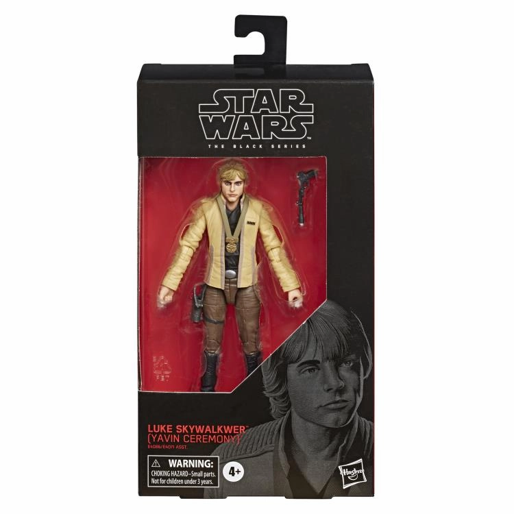 Hasbro Star Wars Black Series Force Awakens #100 Luke Skywalker (Yavin Ceremony) 6 Inch Action Figure Blog Feature Award Trophy