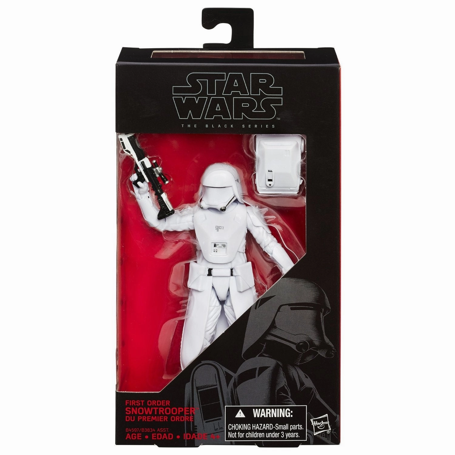 Staff Pick Veteran Designer Hasbro Star Wars Black Series Force Awakens #12 First Order Snowtrooper 6 Inch Action Figure