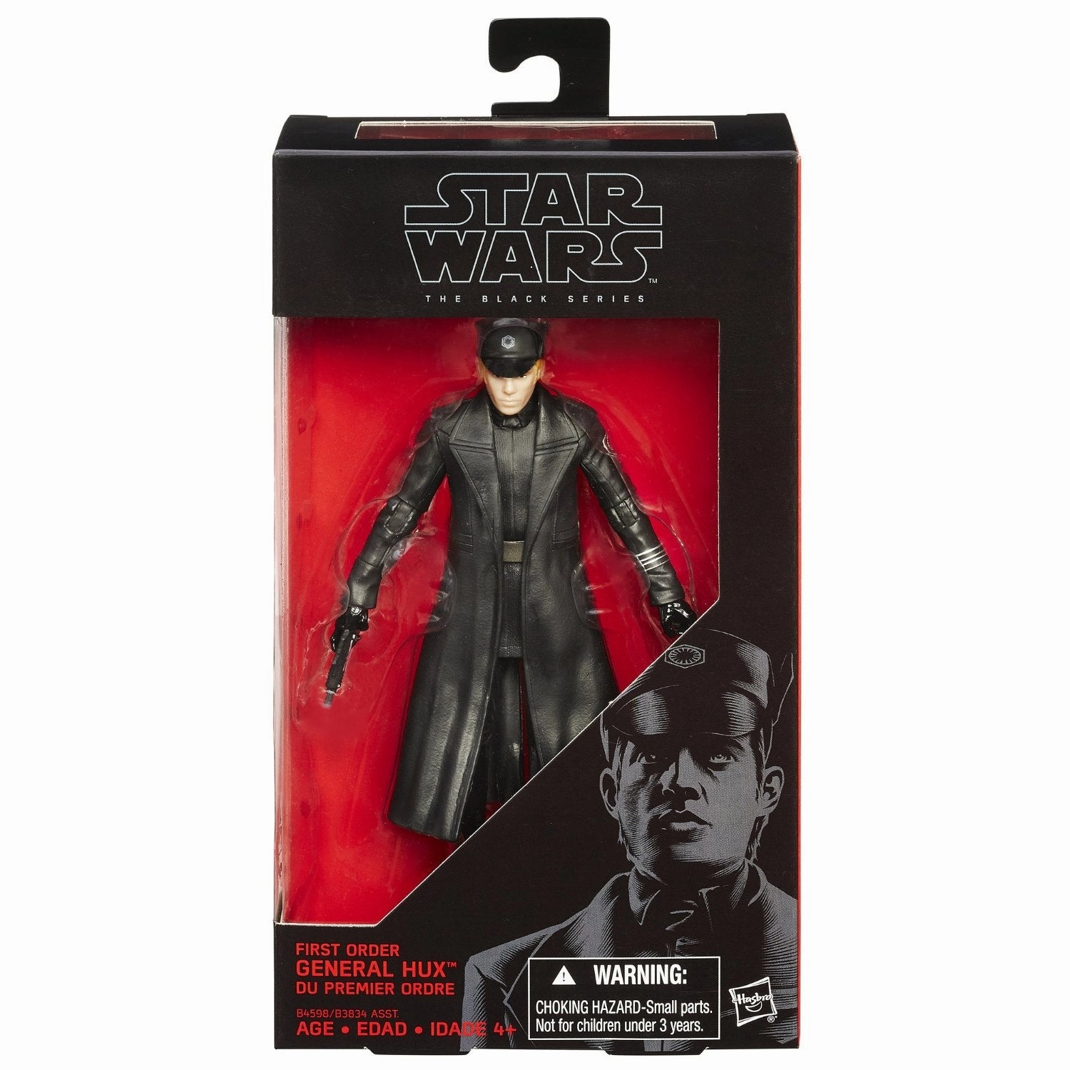 Hasbro Star Wars Black Series Force Awakens #13 General Hux 6 Inch Action Figure Holiday themed