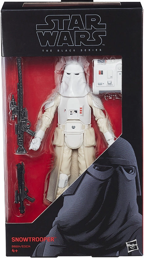 Hasbro Star Wars Black Series Force Awakens #35 Snowtrooper (ESB) 6 Inch Action Figure Rarity Value Cartoonish Design