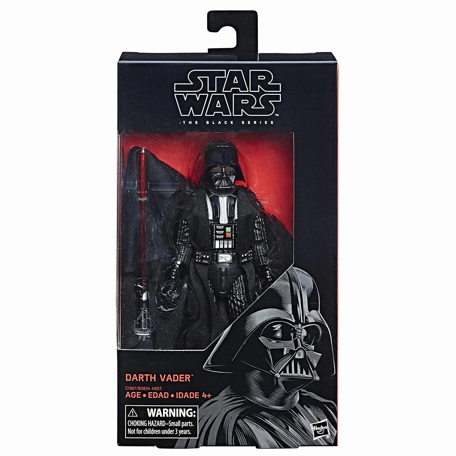 Articulated Joint Vinyl Figure Hasbro Star Wars Black Series Force Awakens #43 Darth Vader (ANH) 6 Inch Action Figure