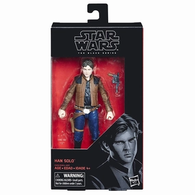 Robot Model Hasbro Star Wars Black Series Force Awakens #62 Young Han Solo Action Exclusive 6 Inch Action Figure