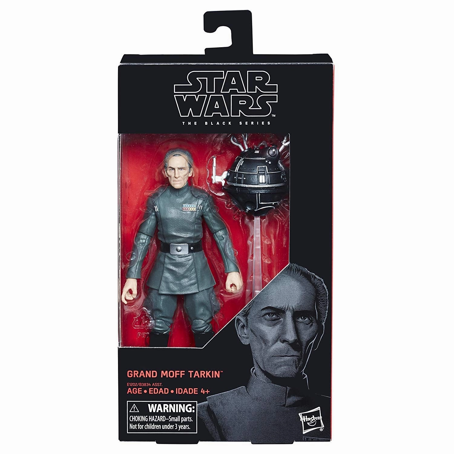 Hasbro Star Wars Black Series Force Awakens #63 Grand Moff Tarkin (A New Hope) 6 Inch Action Figure Art Replica
