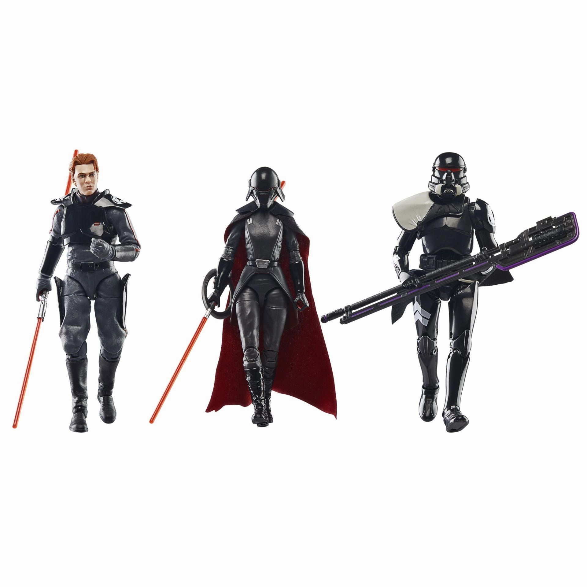 Hasbro Star Wars Black Series Gaming Greats Jedi Fallen Order 3 Pack Exclusive 6 Inch Action Figure Custom Paint