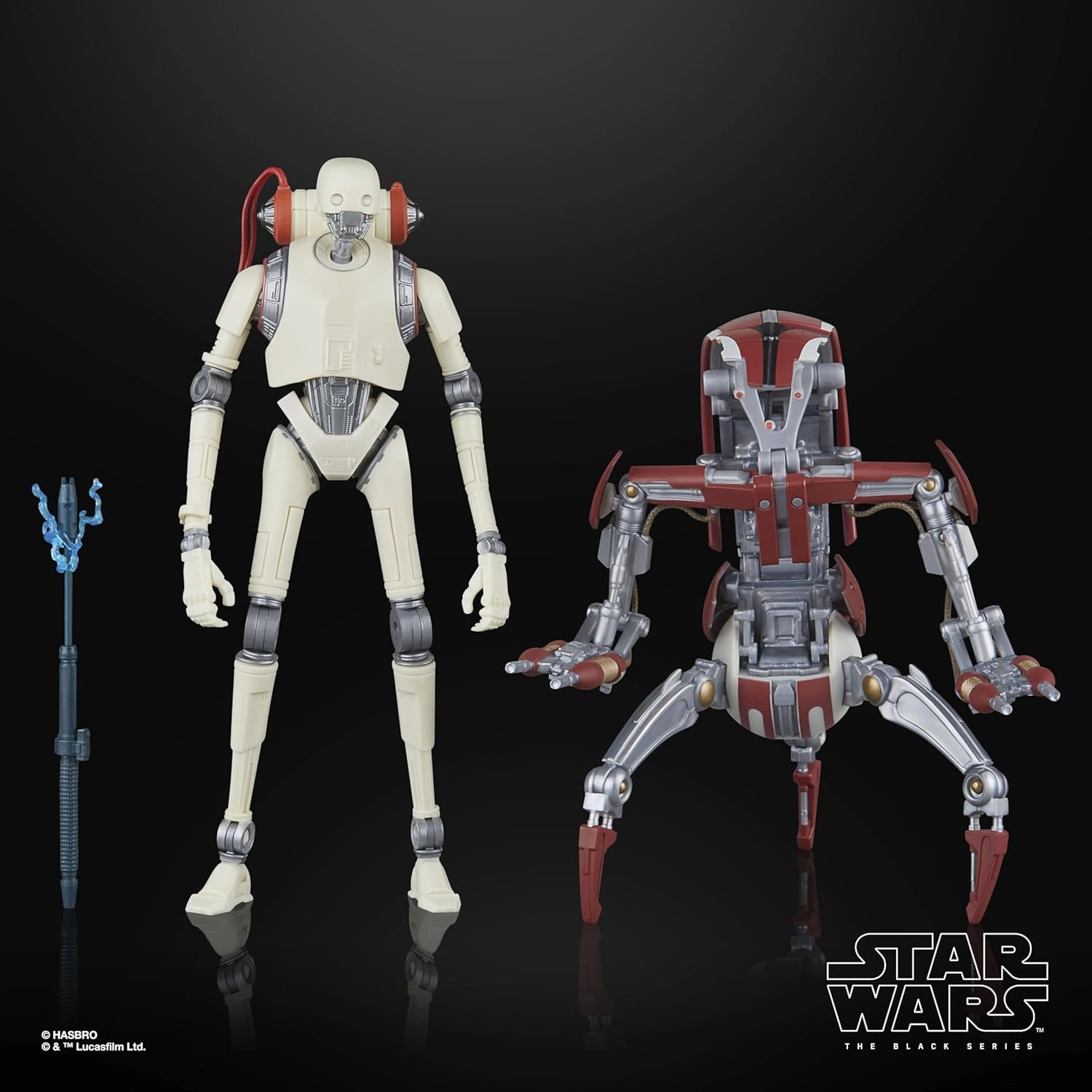Hasbro Star Wars Black Series Gaming Greats KX Security Droid Enforcer and Droideka Exclusive 2 Pack 6 Inch Action Figure Marvel Universe