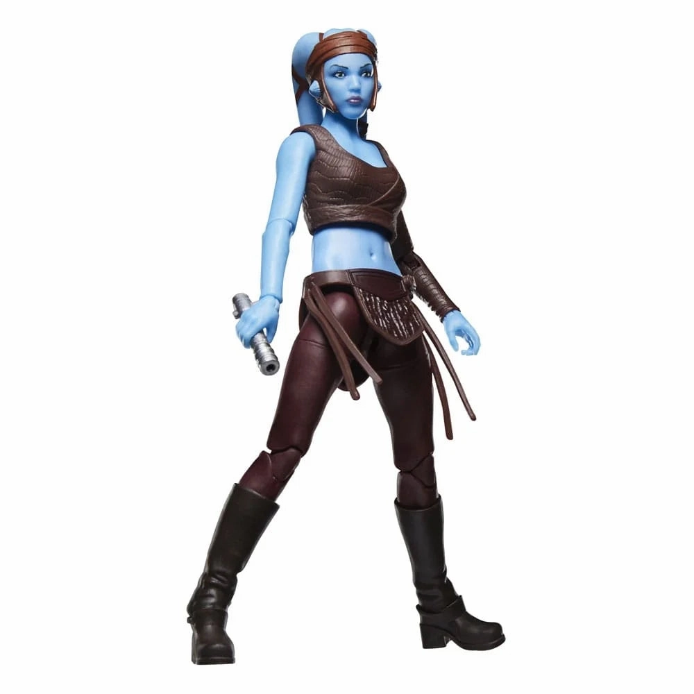 Kids Room Gaming Toy Hasbro Star Wars Black Series Revenge of the Sith Cardback 20th Anniversary Aayla Secura Exclusive 6 Inch Action Figure