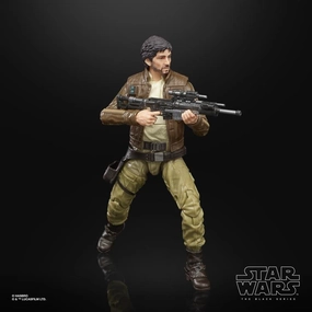 Hasbro Star Wars Black Series Rogue One: A Star Wars Story #02 Cassian Andor 6 Inch Action Figure Role Playing Community Member