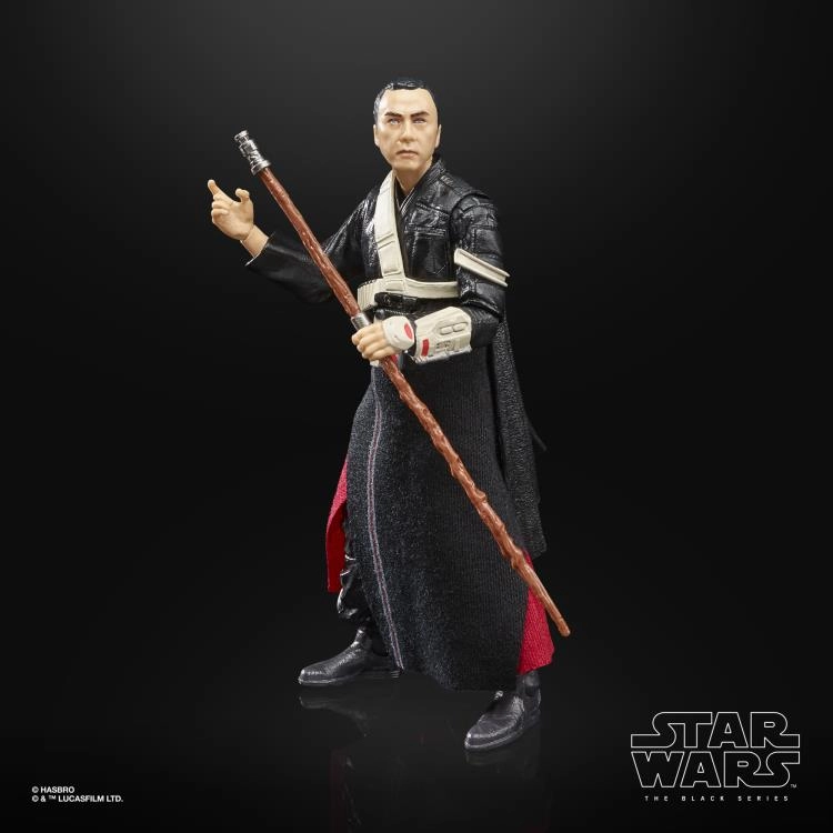 Hasbro Star Wars Black Series Rogue One: A Star Wars Story #04 Chirrut Imwe 6 Inch Action Figure for all ages Unisex Design