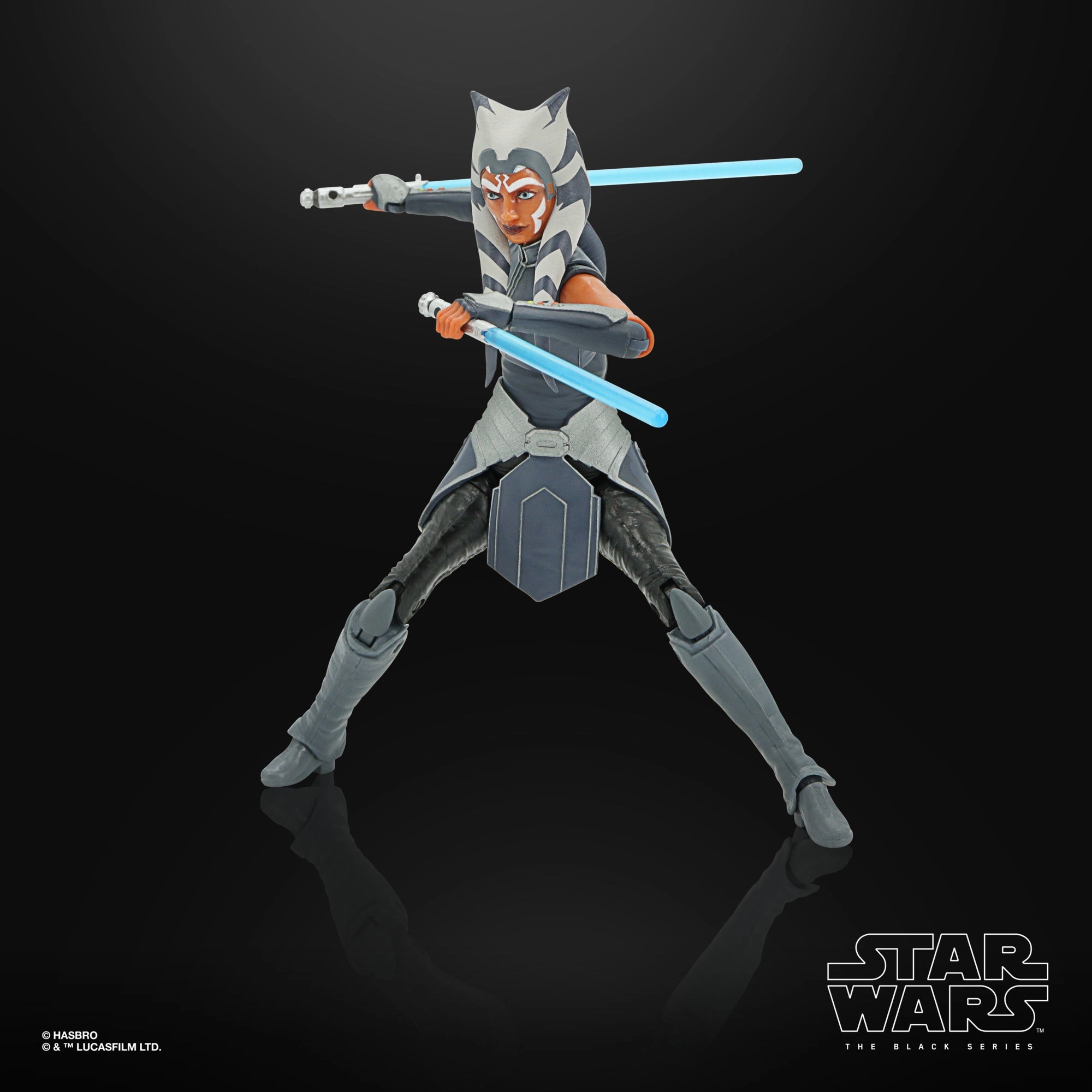 Full Set Hasbro Star Wars Black Series The Clone Wars #02 Ahsoka Tano Exclusive 6 Inch Action Figure