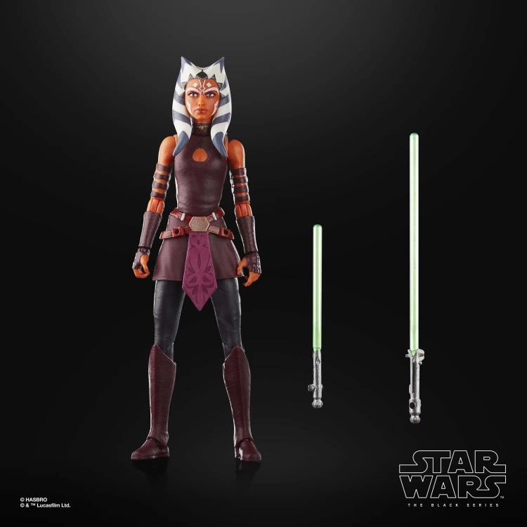 Hasbro Star Wars Black Series The Clone Wars #13 Ahsoka Tano (Padawan) 6 Inch Action Figure Creative Display
