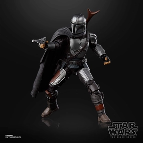 Hasbro Star Wars Black Series The Mandalorian #01 Beskar Armor Ver. 6 Inch Action Figure Original Box Smart Toy