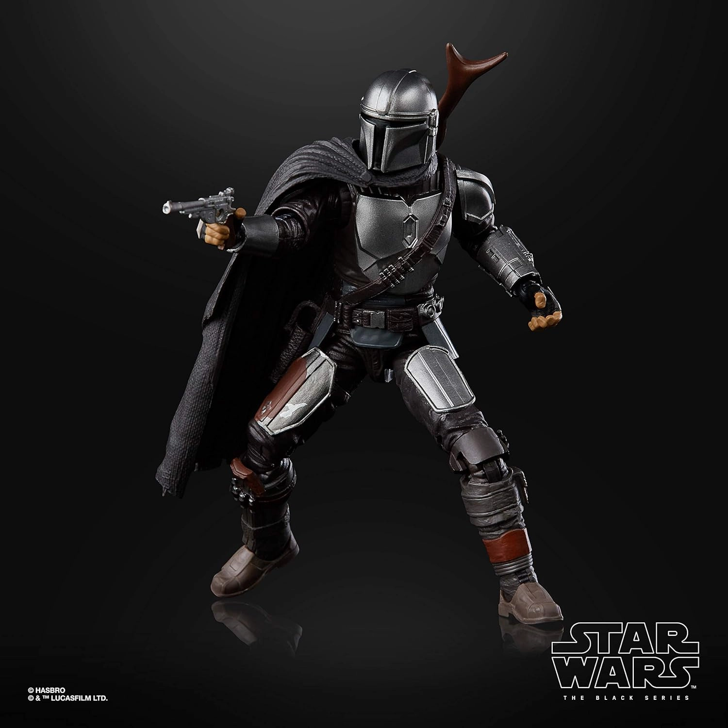 Hasbro Star Wars Black Series The Mandalorian #01 Beskar Armor Ver. 6 Inch Action Figure Original Box Smart Toy
