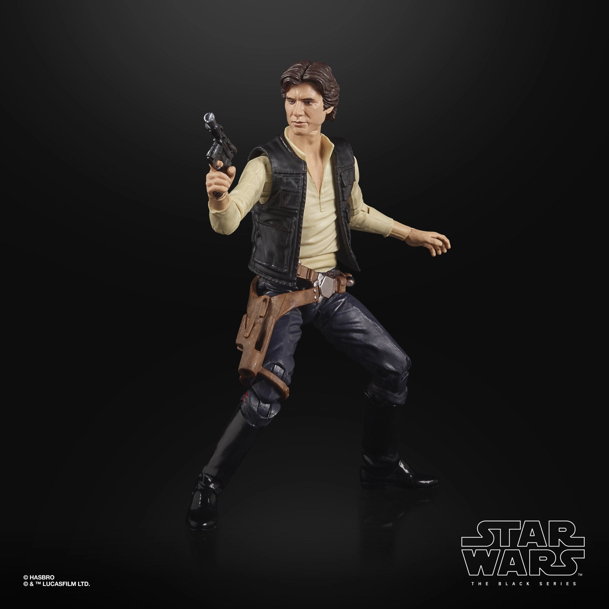 Marvel Universe Hasbro Star Wars The Black Series Lucasfilm 50th Anniversary The Power of the Force Han Solo 6 Inch Action Figure