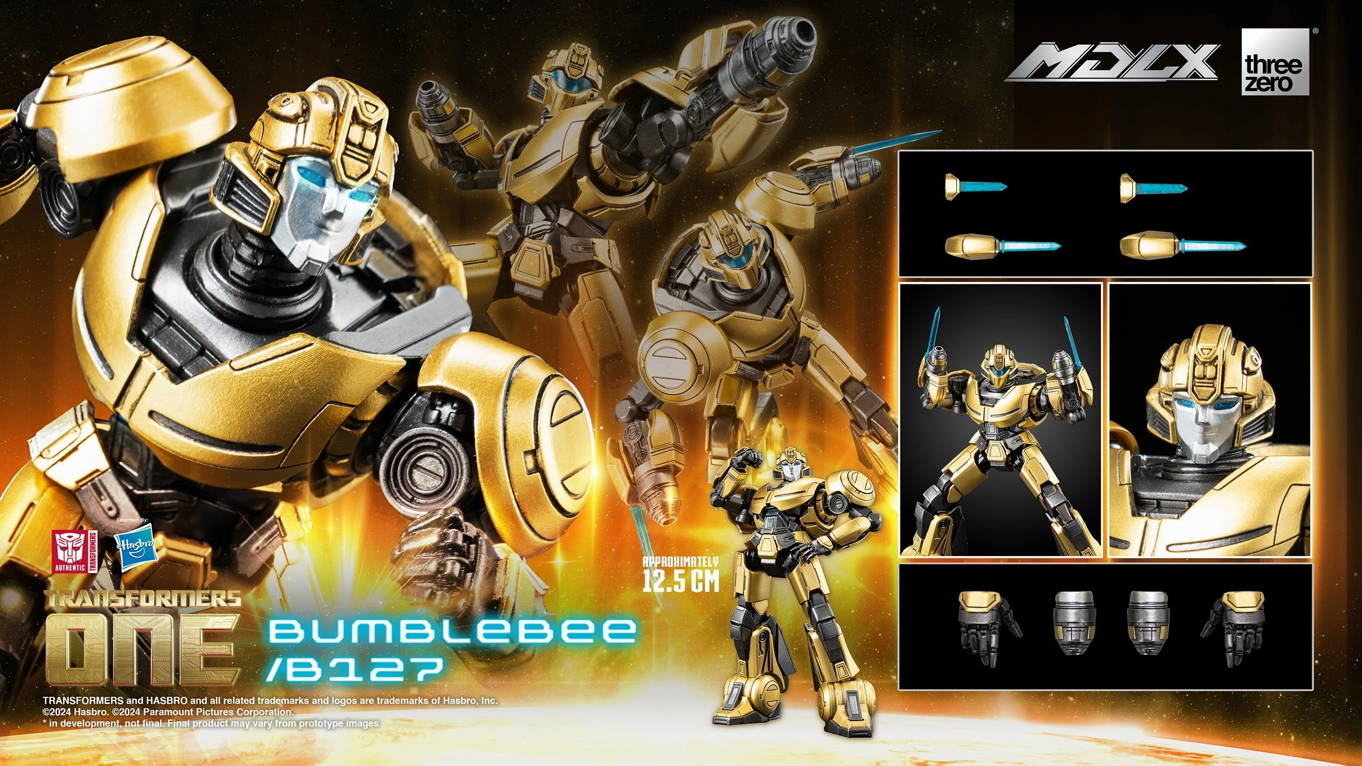 Mystery Box Fathers Day ThreeZero Transformers One Bumblebee / B127 MDLX Action Figure