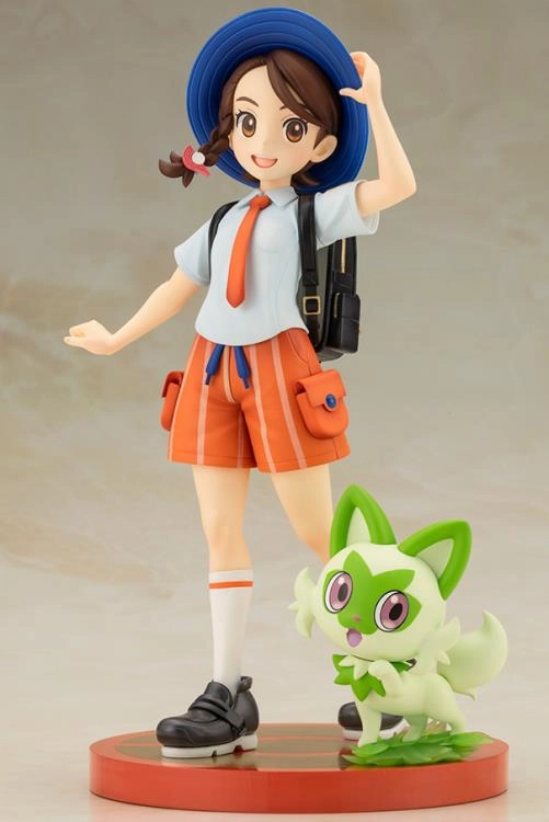 Native Art Kotobukiya 1/8 ArtFXJ Pokemon Juliana with Sprigatito Scale Figure Statue PV250