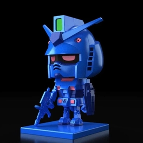 Gundam 1/1 Gunpla-Kun Model Series (Theater Image Color Ver.) Model Kit Construction Vehicle Dedicated Collector