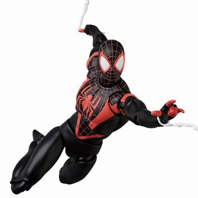 Mafex No. 092 Marvel Comics Spiderman Miles Morales Action Figure Medicom Iconic Character Super Deformed