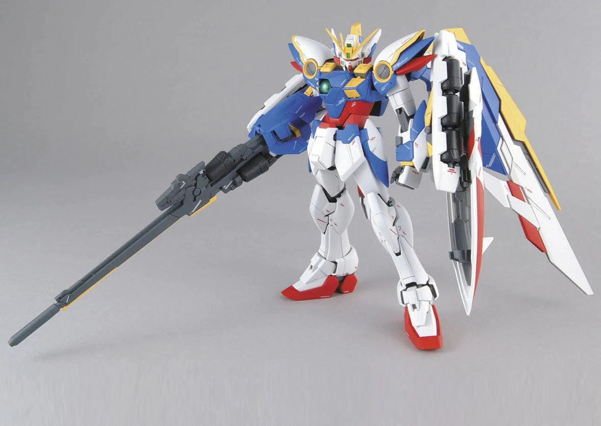 Gundam 1/100 MG Gundam Wing XXXG-01W Wing Gundam EW Model Kit Stone Statue Worldwide Fanbase