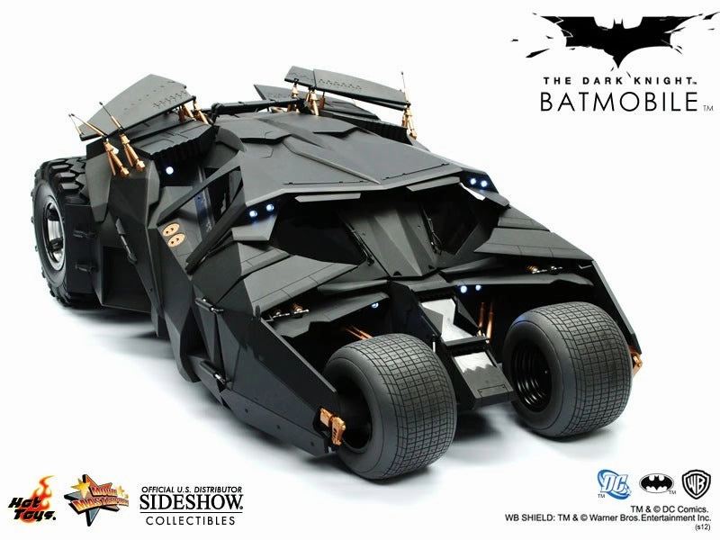 Hot Toys 1/6 Batman The Dark Knight Batmobile (Tumbler) Sixth Scale Figure MMS069 Painting Kit