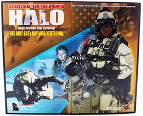 Hot Toys 1/6 Halo High Altitude Low Opening US Navy Seal Team 2 Halo Jumper Action Figure Lifetime Hobby Geological Sample