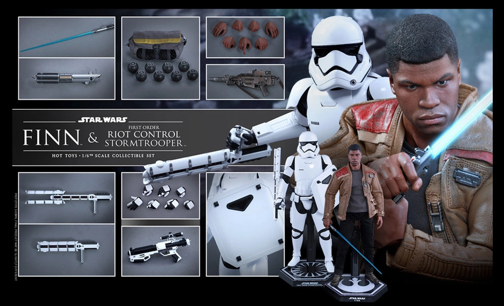 Impressionist Art Nursery Decor Hot Toys 1/6 Star Wars Episode VII The Force Awakens Finn and Riot Control Stormtrooper Sixth Scale MMS346