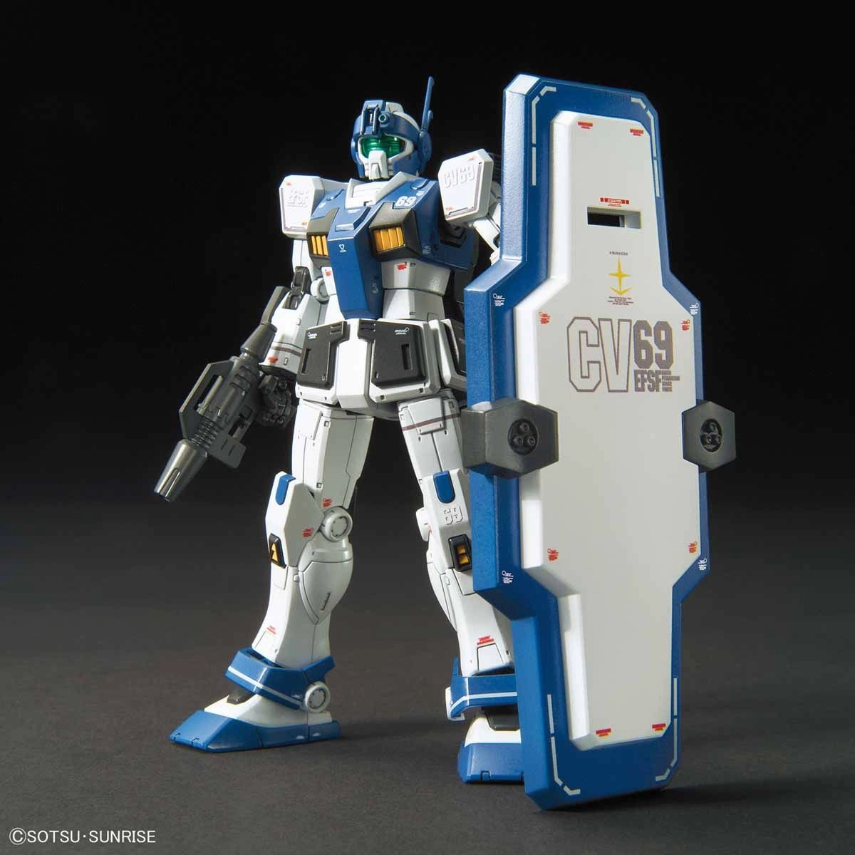 Gundam 1/144 HG The Origin #022 RGM-79HC GM Guard Custom Model Kit Themed Decor