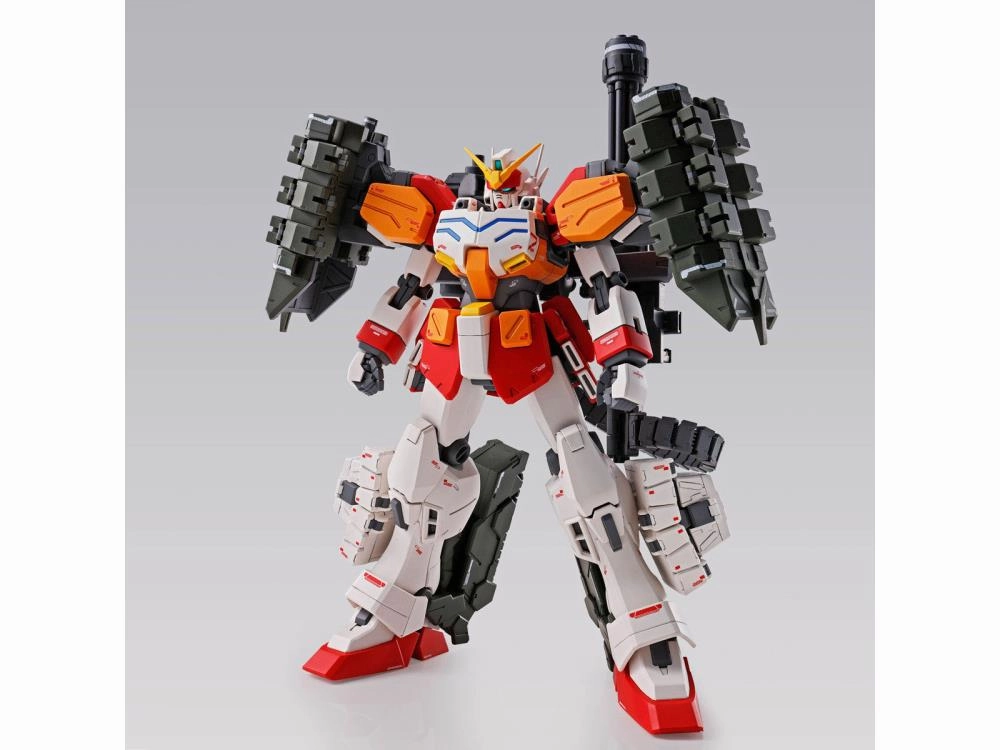 Gundam 1/100 MG Gundam Wing Endless Waltz XXXG-01H Gundam Heavyarms EW (Igel Armament Custom) Exclusive Model Kit Sculpture Reproduction